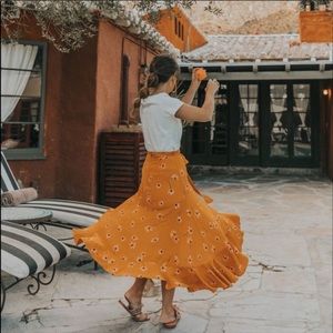 Faithfull the brand Botany skirt